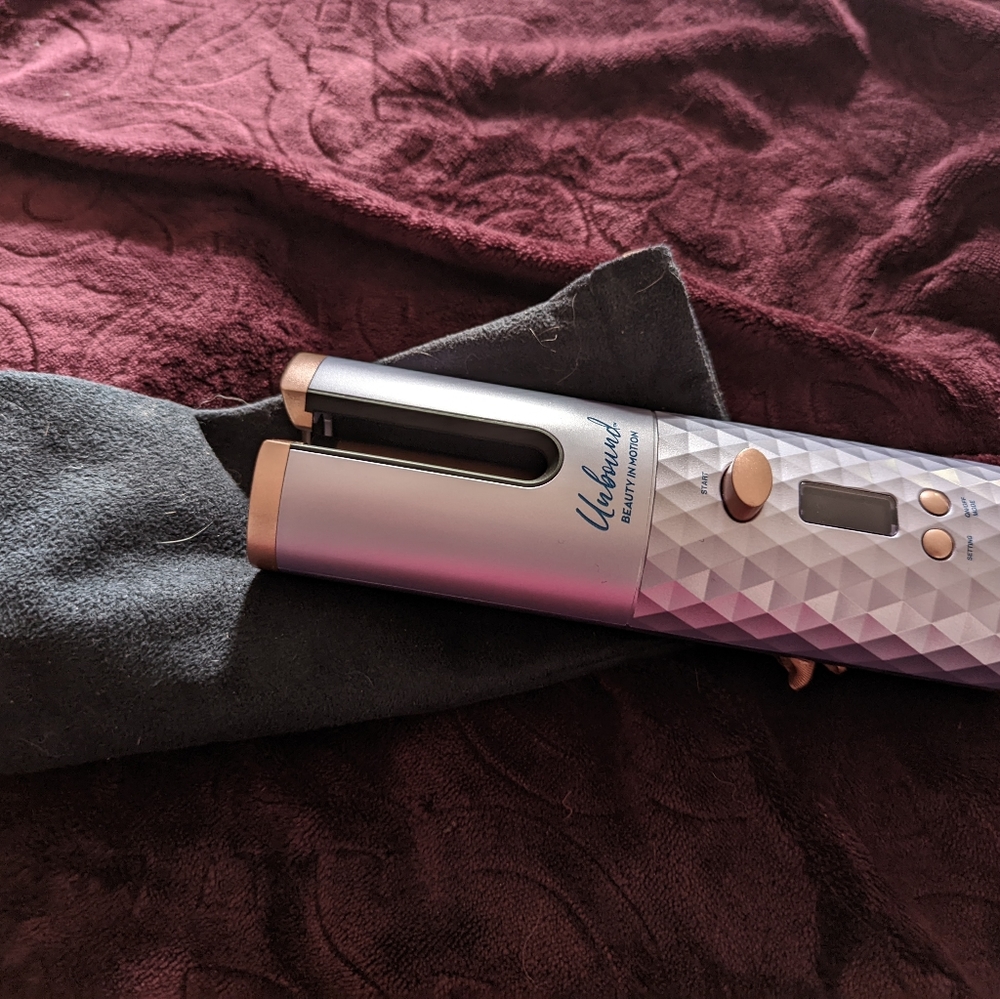 Traveling? ...Conair unbound rechargeable cordless auto curler curling iron
